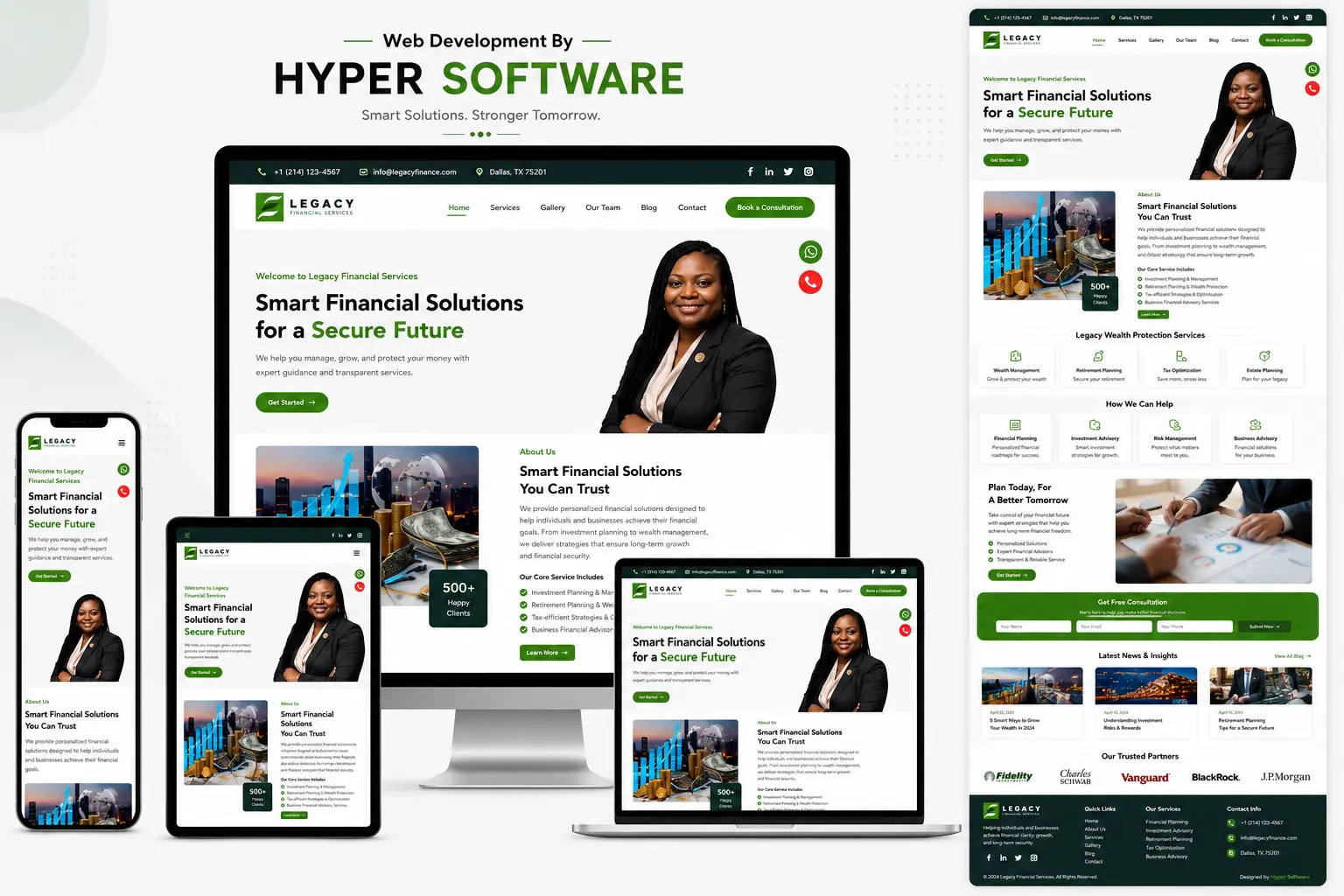 Legacy Wealth Agency – Financial Planning & Wealth Management Website