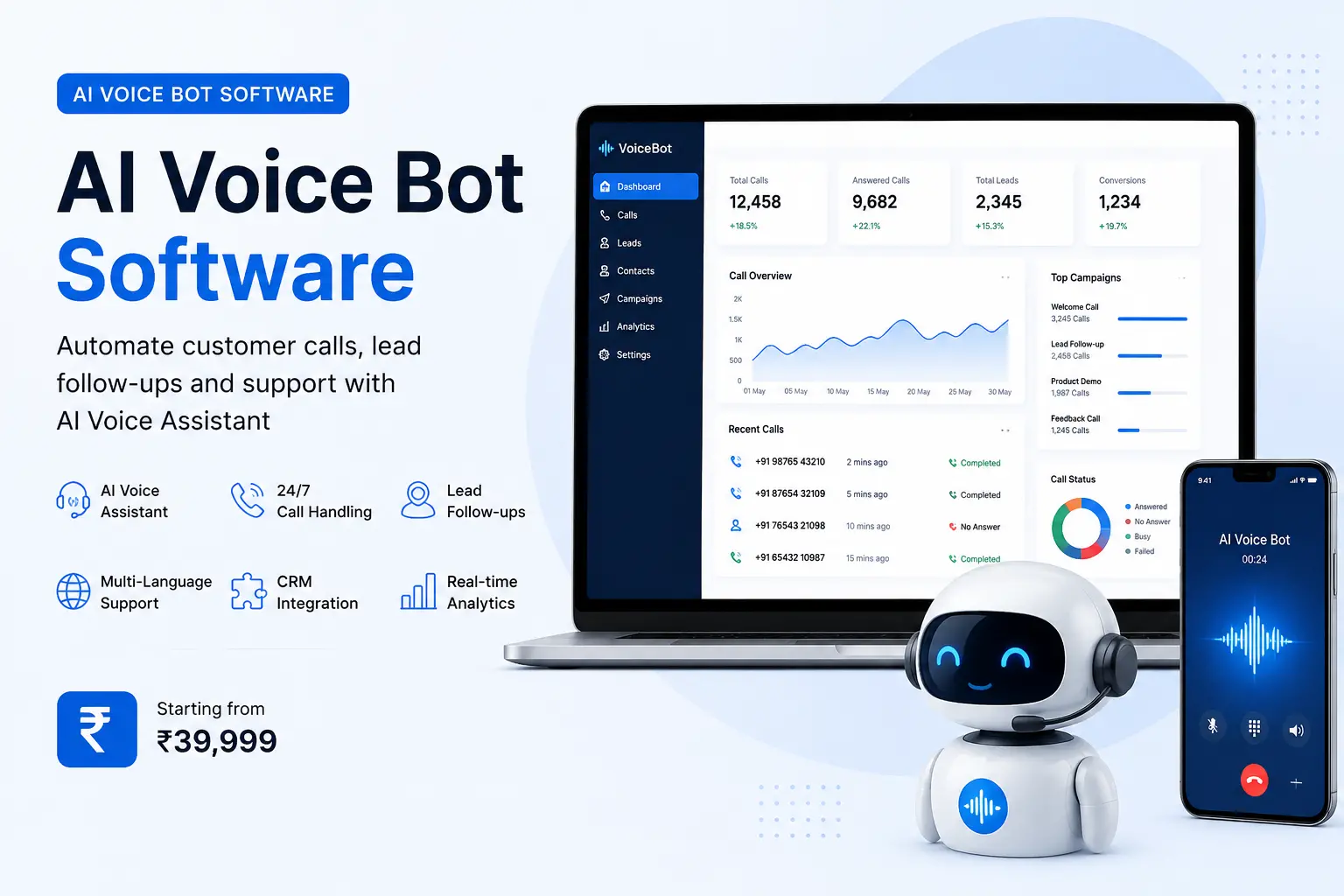 AI Voice Bot Software